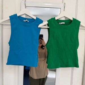 2 ZARA TOPS